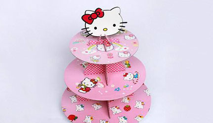 联亚展示制品有限公司提供纸货架定制服务